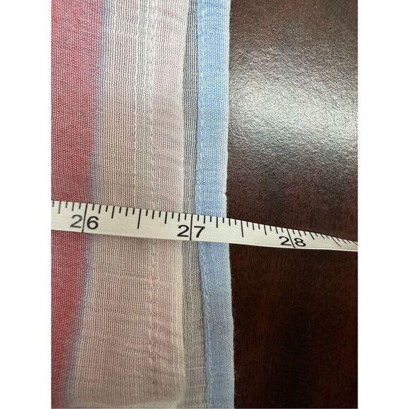 Zac & Rachel Stripe Blouse Size Large - Picture 7 of 7